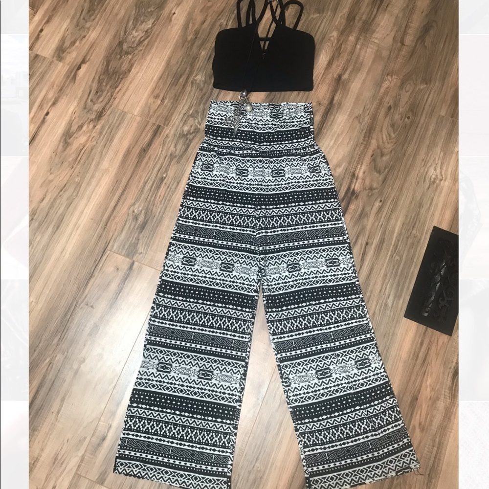 Aztec Palazzo Pants